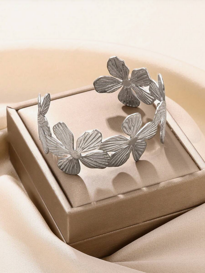 BRACELET FLEURS LARGES
