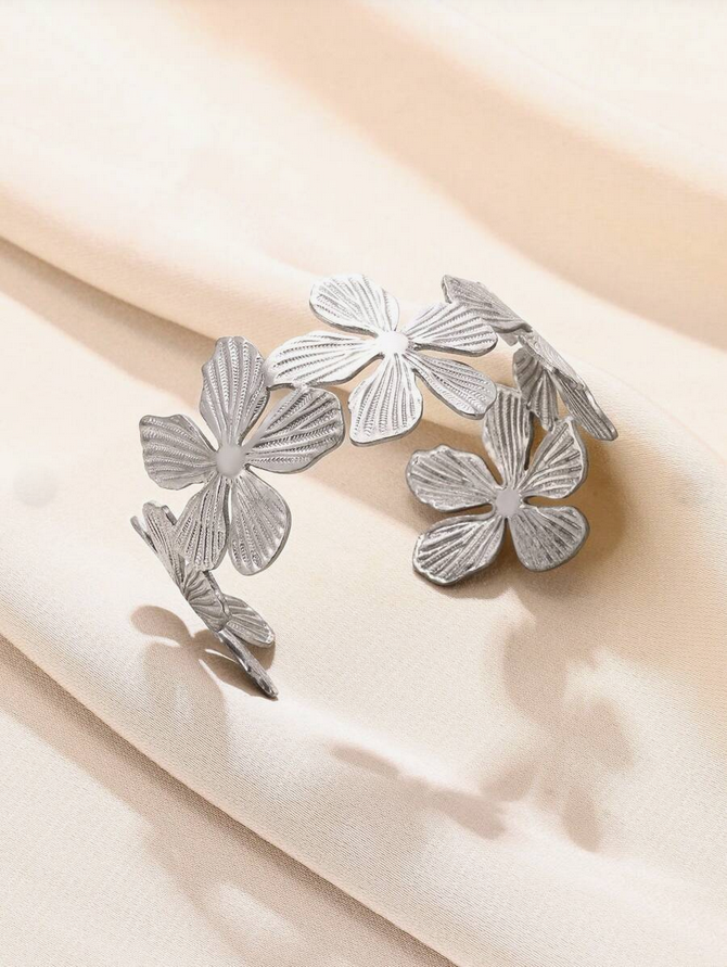 BRACELET FLEURS LARGES