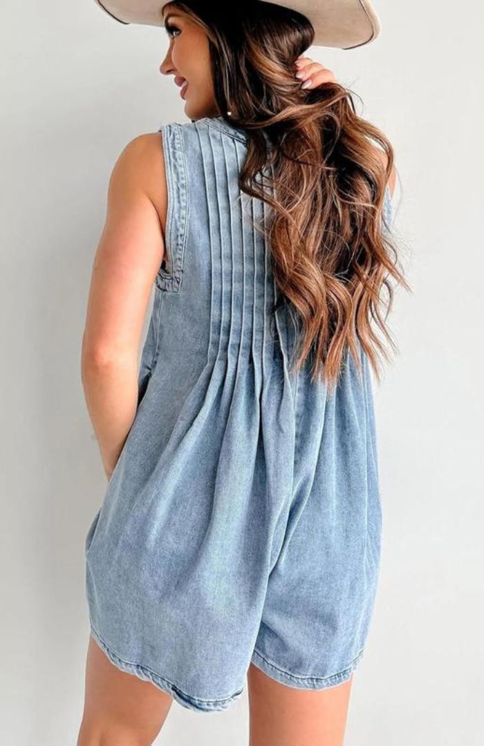 Sienna Denim Playsuit