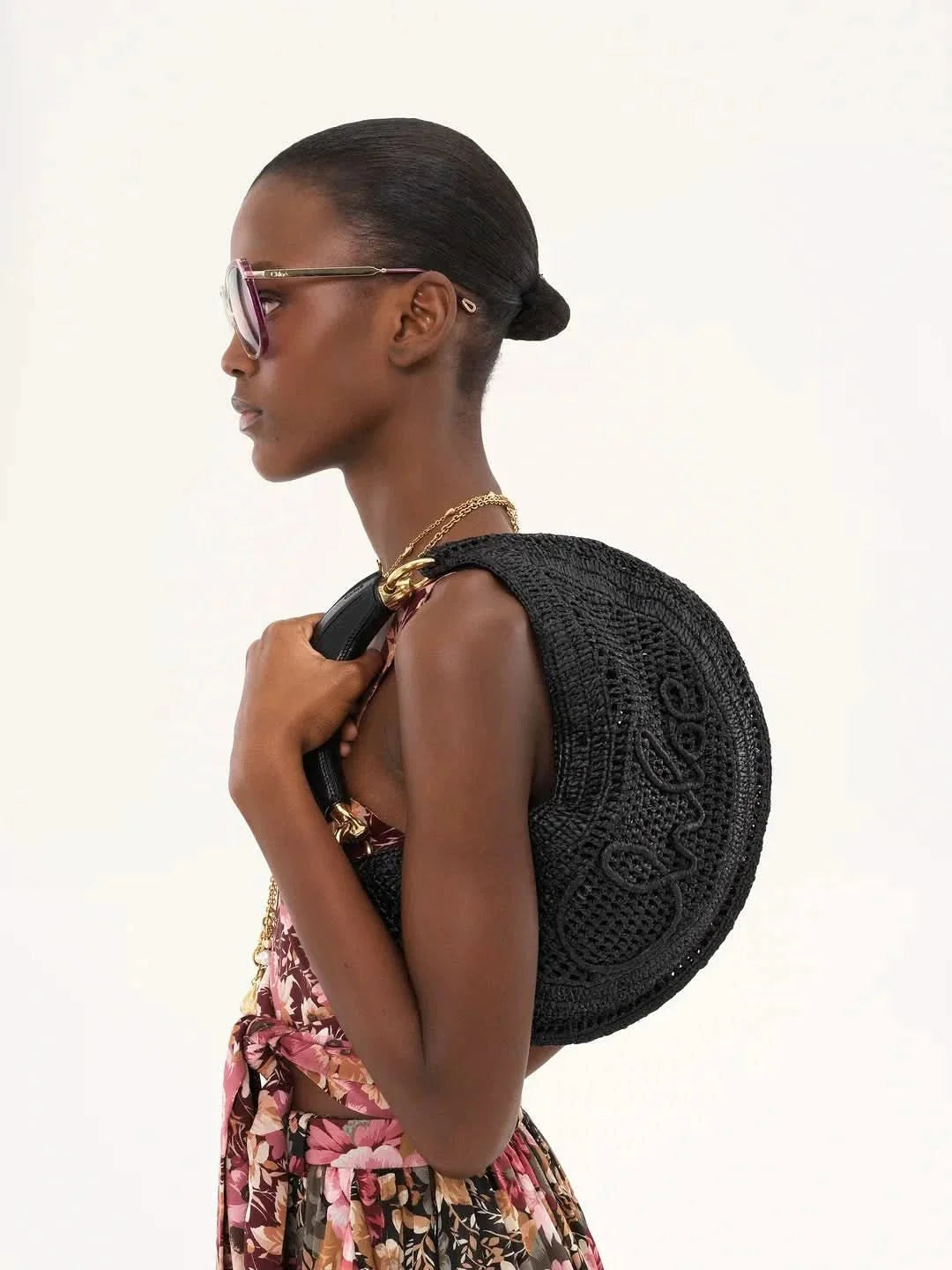 Solina Raffia Bag