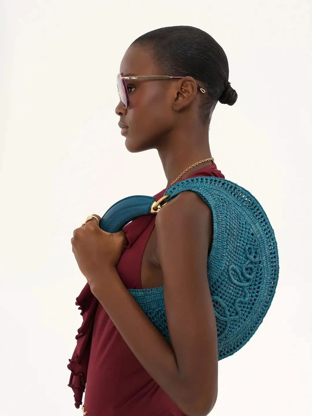 Solina Raffia Bag