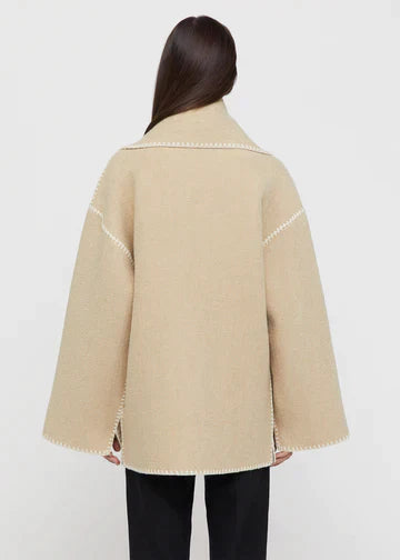 SilkLuxe Scarf Jacket