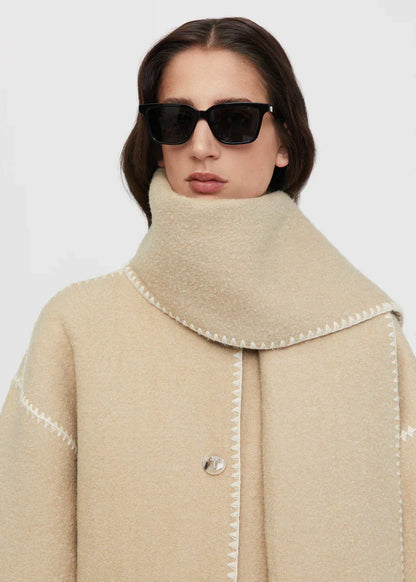 SilkLuxe Scarf Jacket