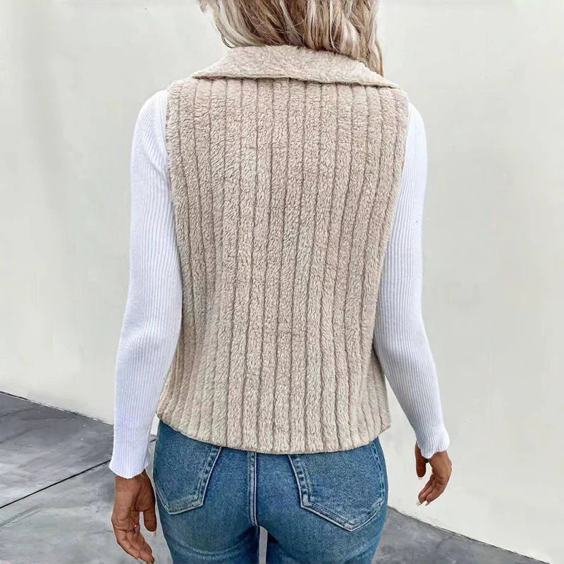 WarmWeave Knit Vest