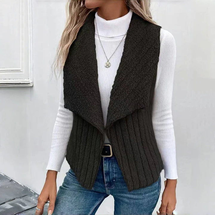 WarmWeave Knit Vest