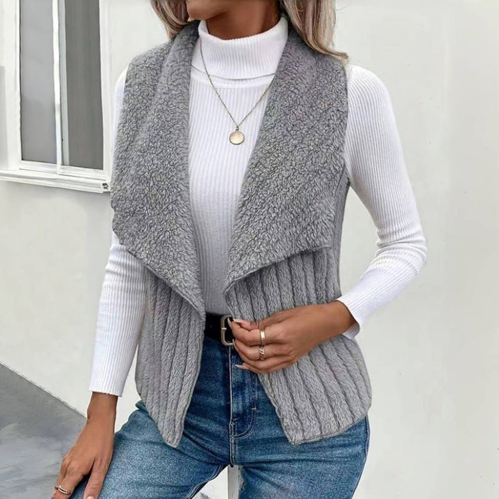 WarmWeave Knit Vest