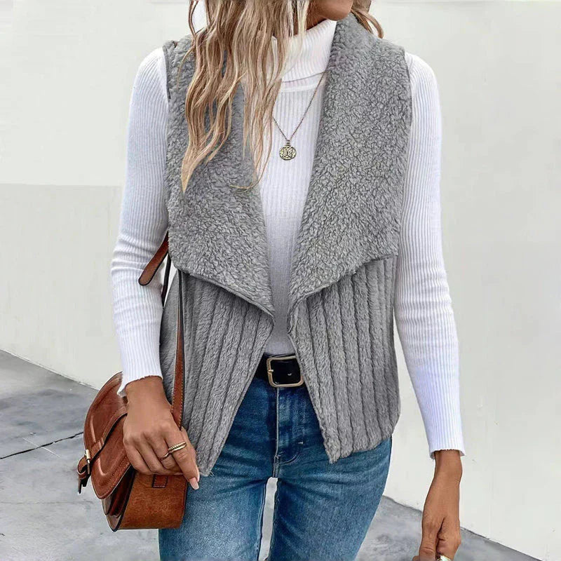 WarmWeave Knit Vest