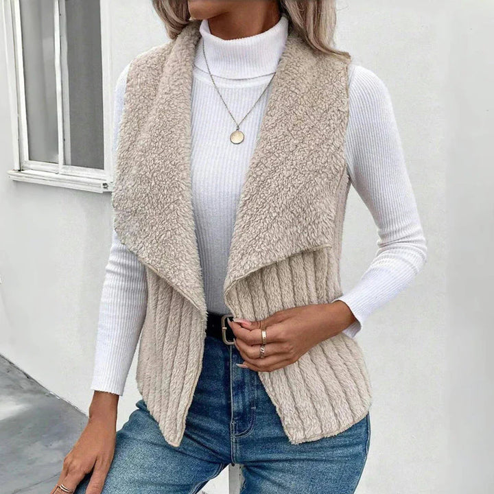 WarmWeave Knit Vest