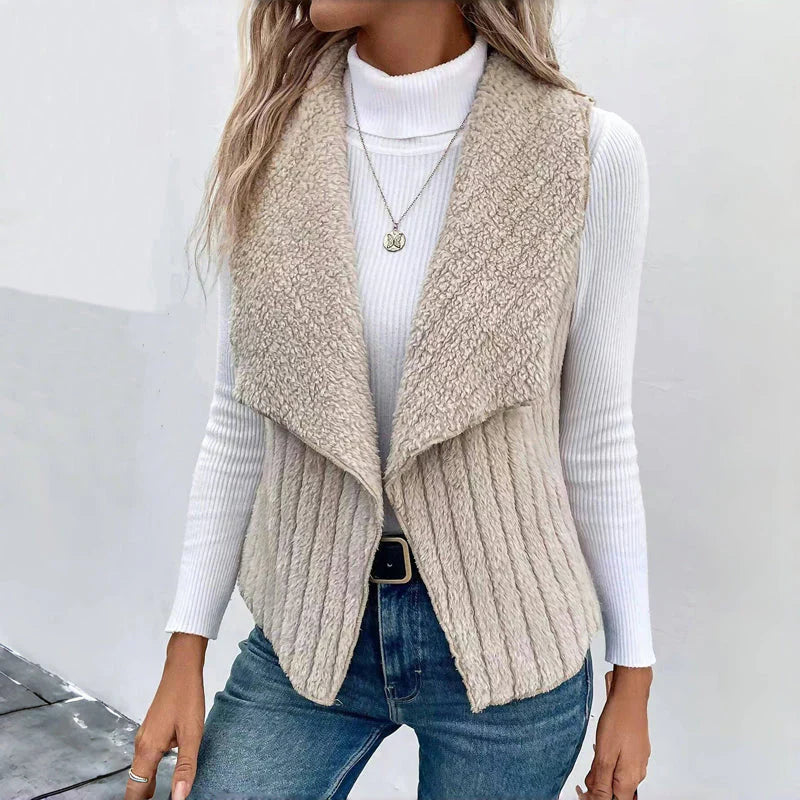 WarmWeave Knit Vest