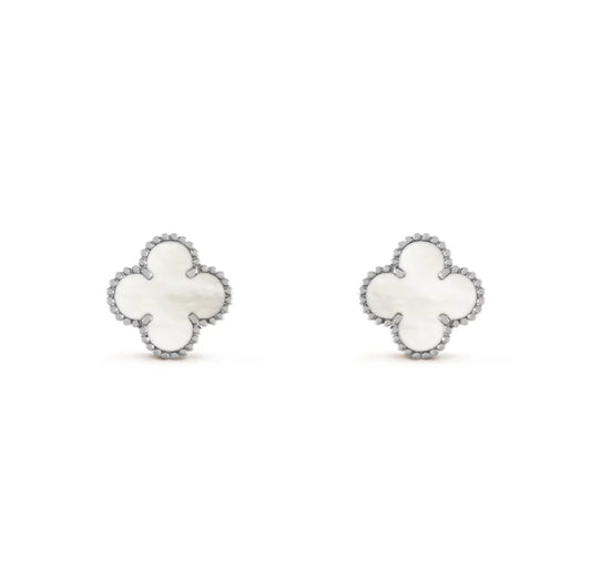 Silver VC Earrings