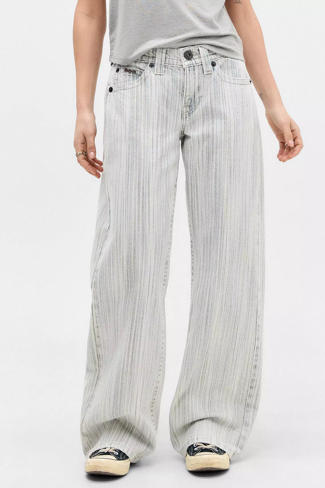 StrideLine Striped Jeans