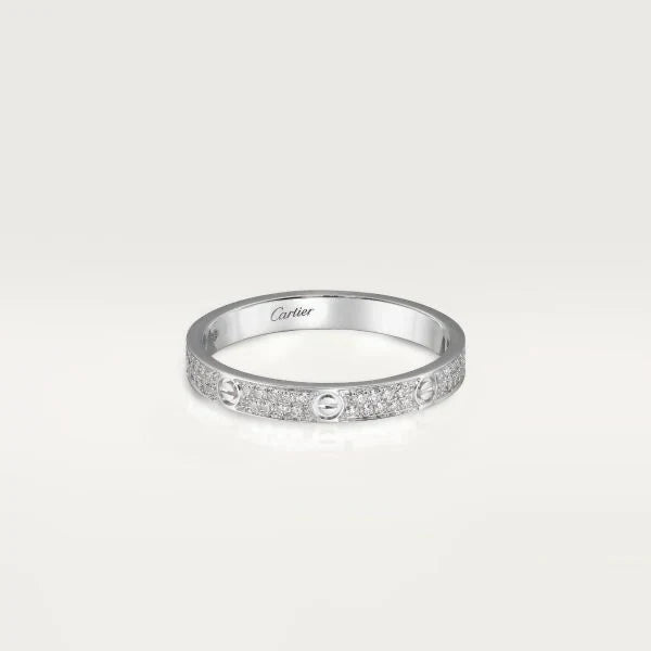 Sia Silver Diamanté Ring (fine version)