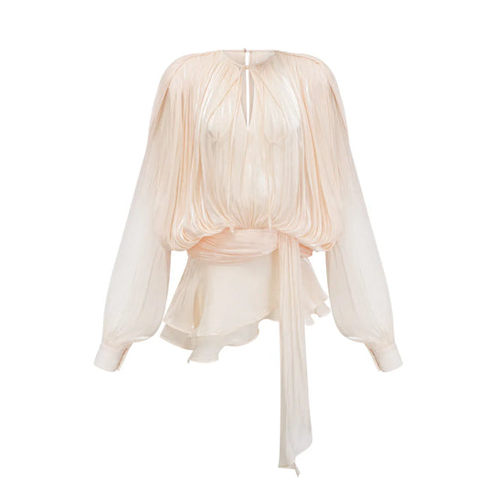 Luxe Pleat Mini Dress