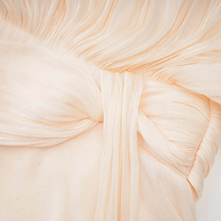 Luxe Pleat Mini Dress