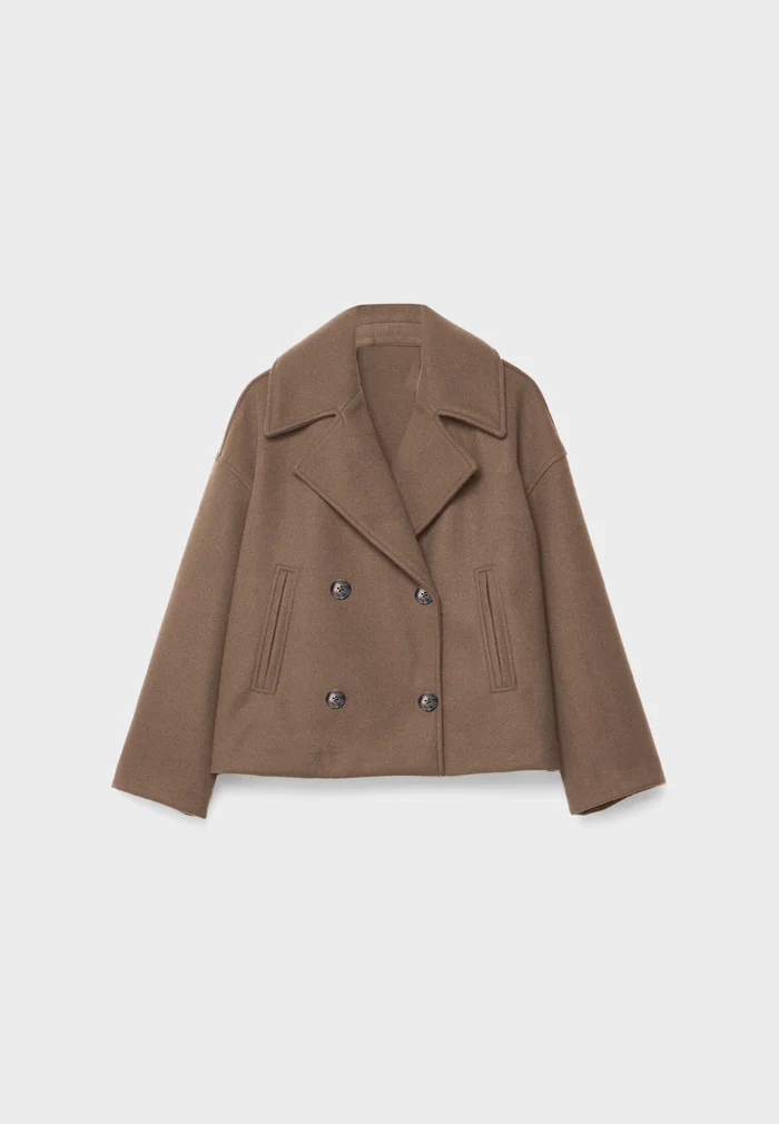 Serenity Double-Breasted Wool Jacket