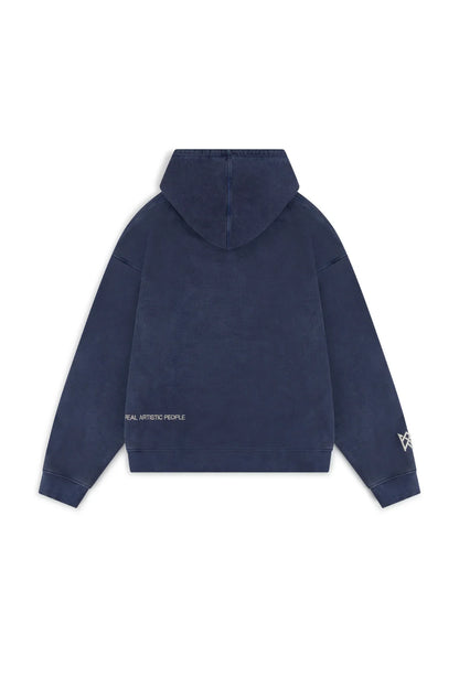 Kapuzenpullover mit Kristallrand