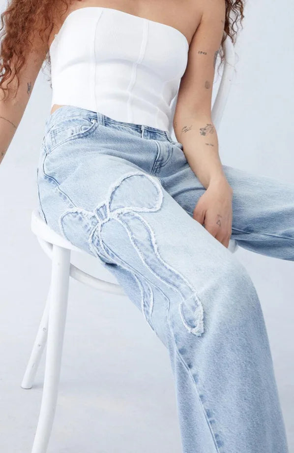 Celeste Bow Denim