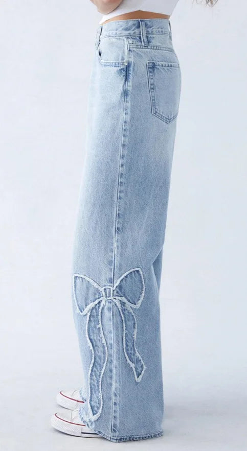 Celeste Bow Denim