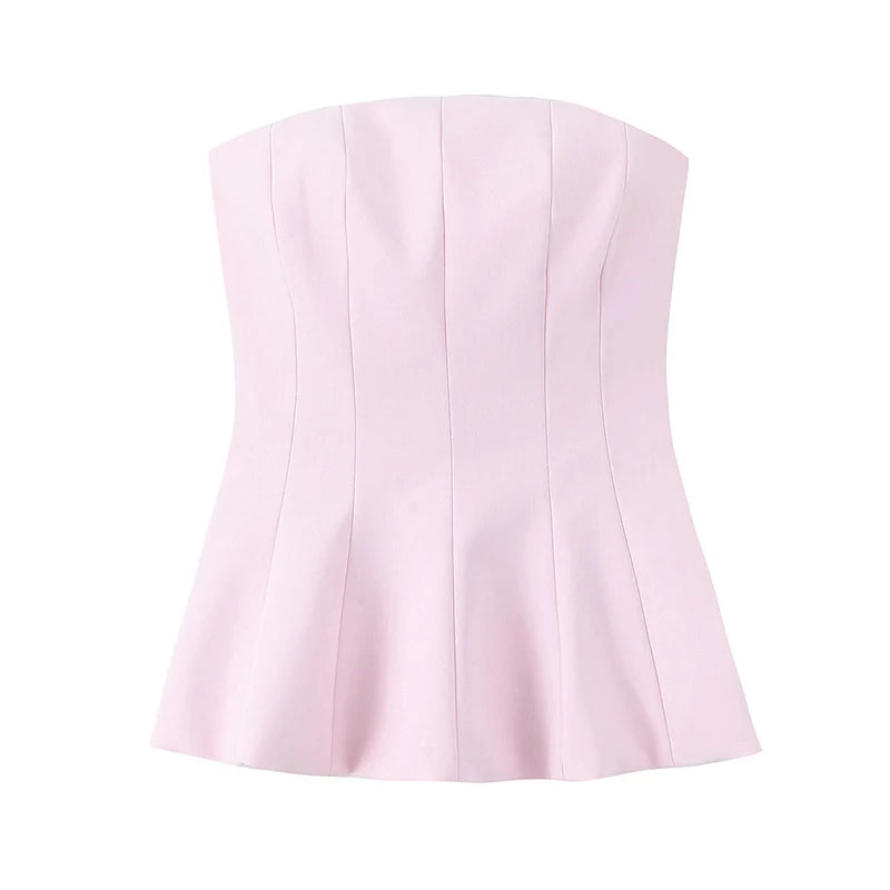 SatinGlow Tube Top