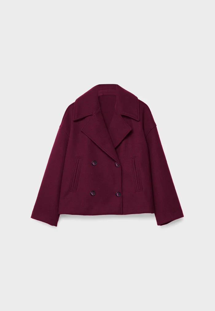 Serenity Double-Breasted Wool Jacket