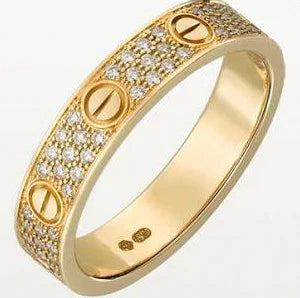 Bathy Shine Diamond Ring - Gold