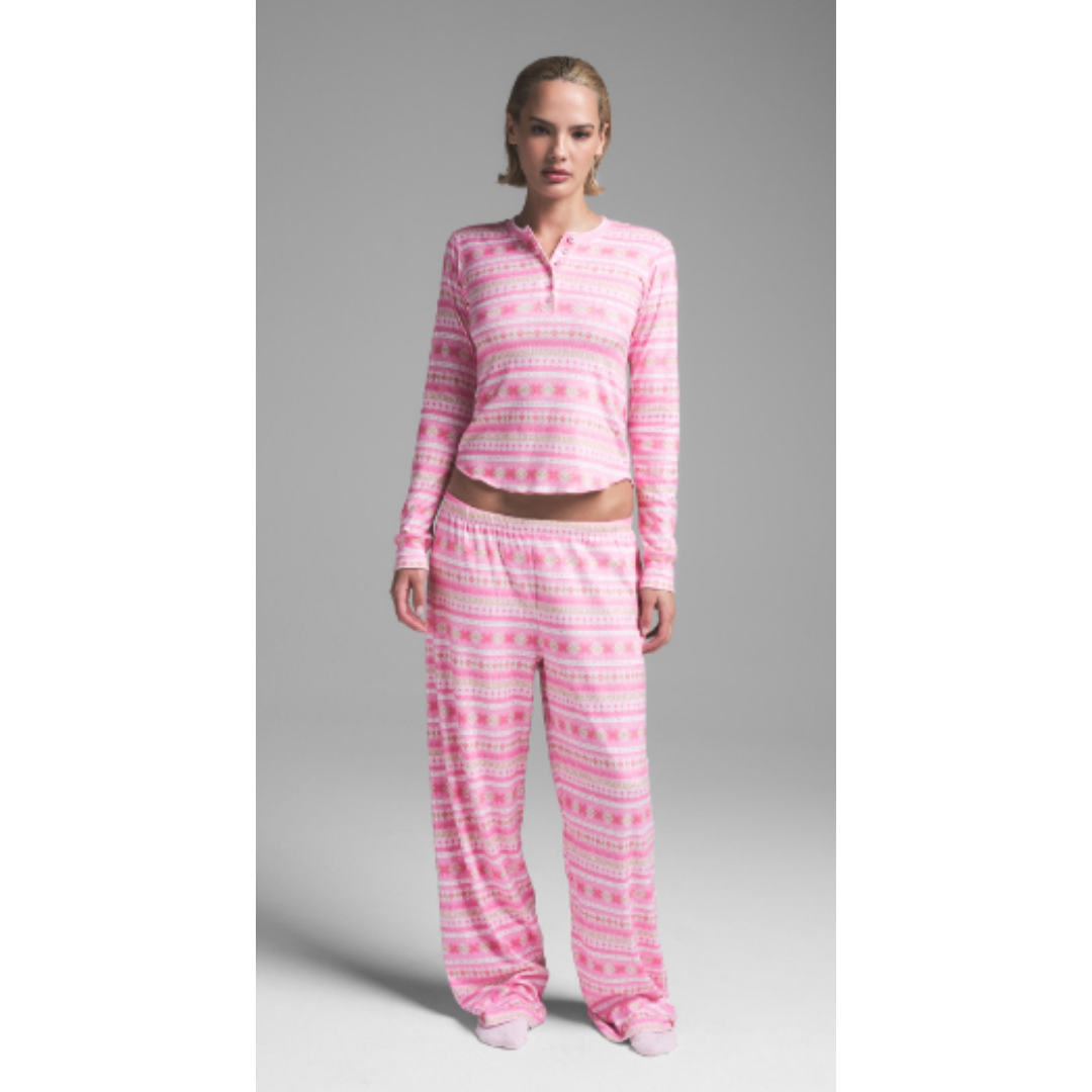 Snuggle Knit PJ Set