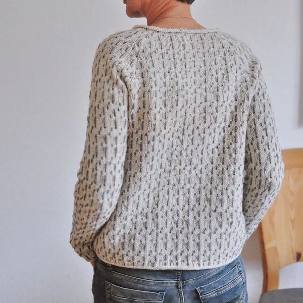 CozyRibbed Knit Sweater