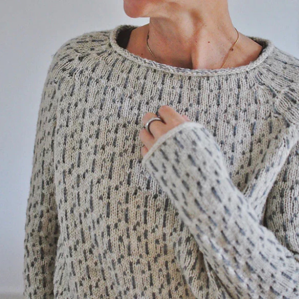 CozyRibbed Knit Sweater