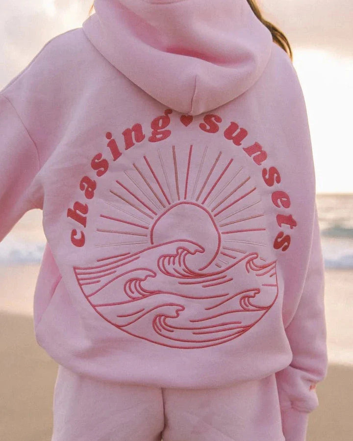 The Sun Set Waves Hoodie