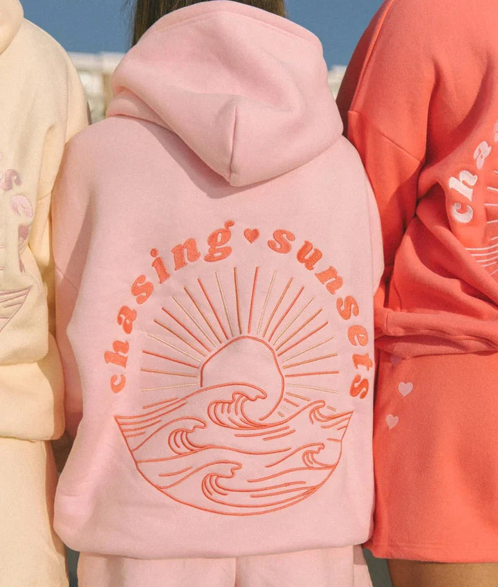 The Sun Set Waves Hoodie