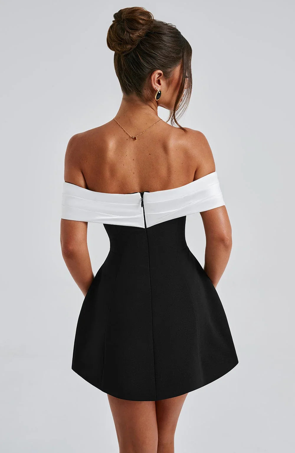 Classic Bow Mini Dress