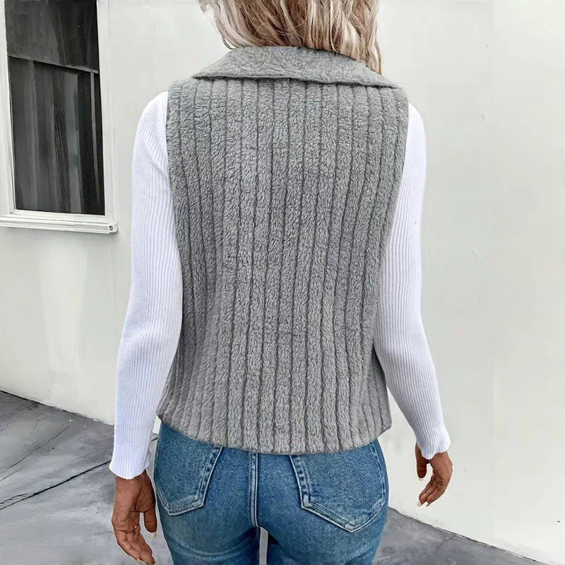 WarmWeave Knit Vest