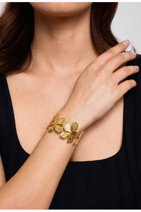 BRACELET FLEURS LARGES