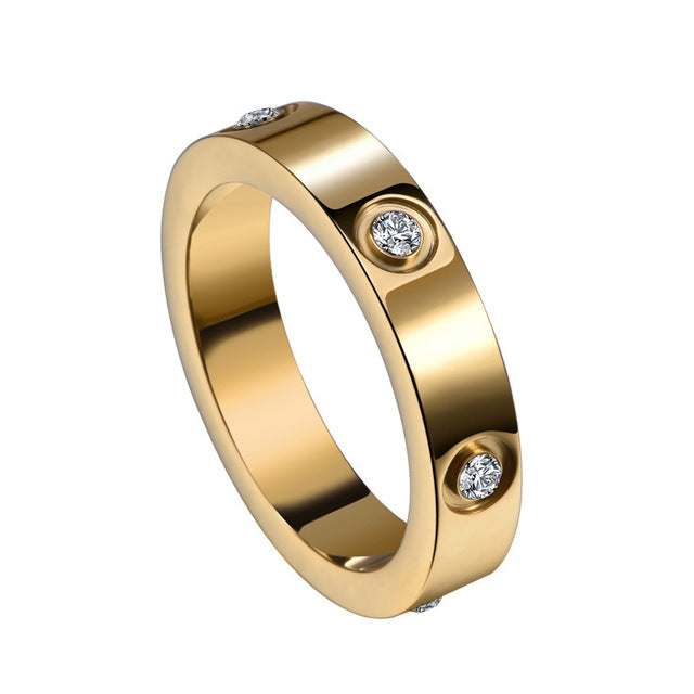 GOLD ETERNITY RING