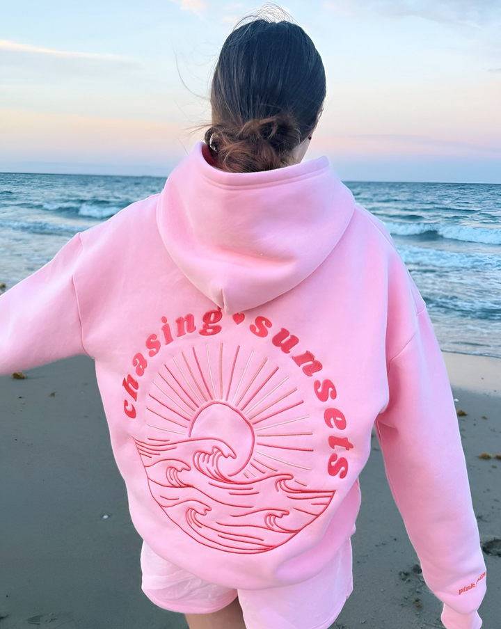 The Sun Set Waves Hoodie