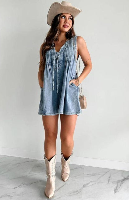 Sienna Denim Playsuit