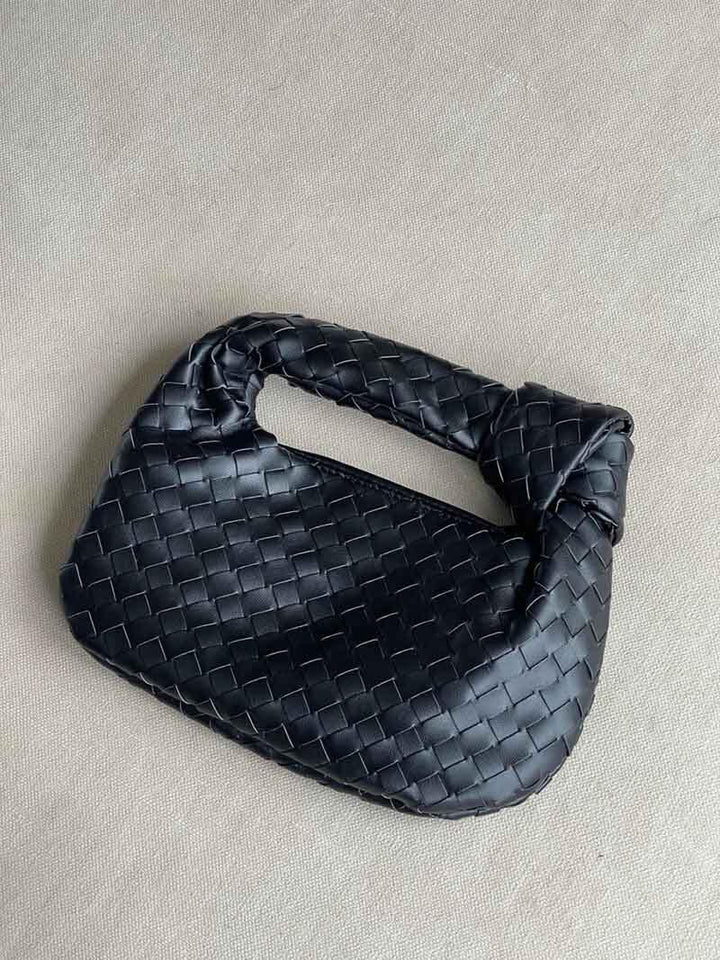 Luxe woven bag mini