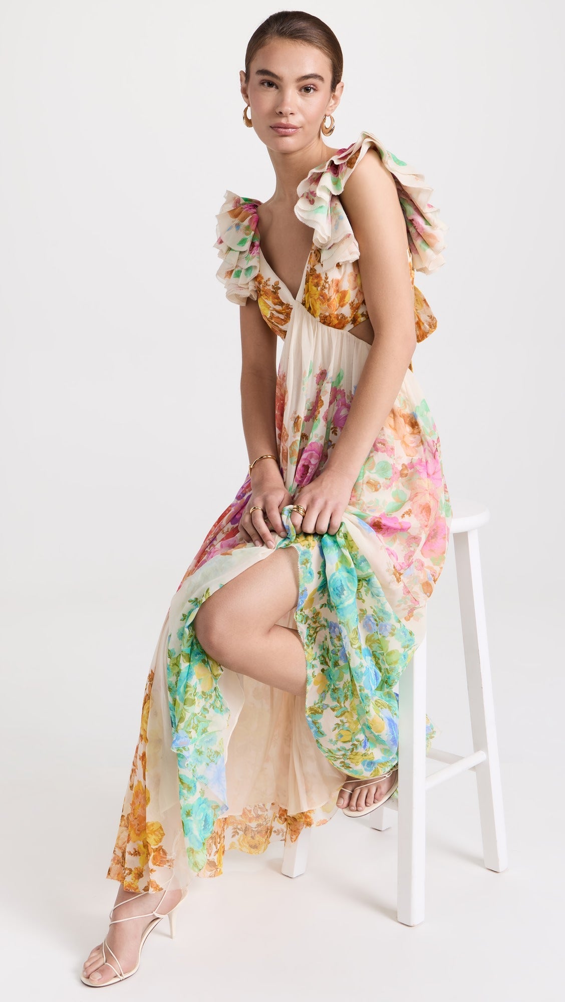 FleurVista Midi Dress
