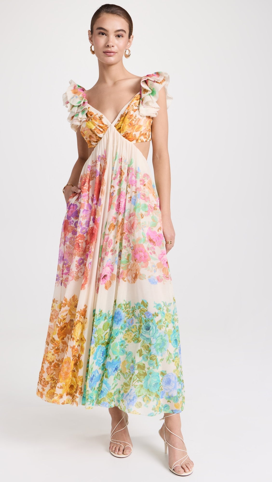 FleurVista Midi Dress