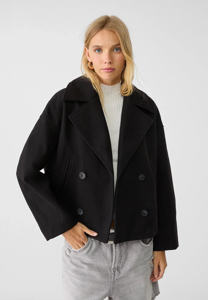 Serenity Double-Breasted Wool Jacket